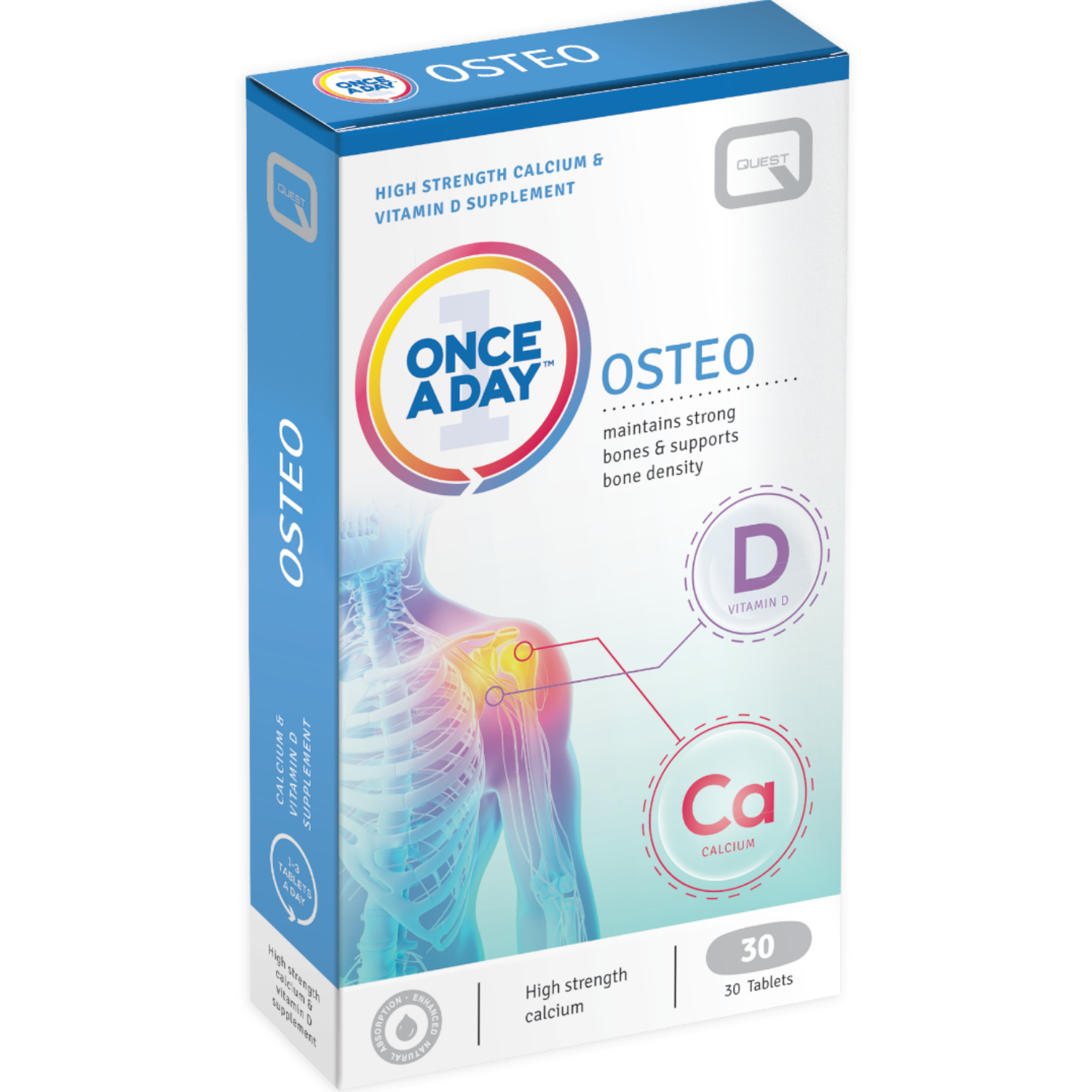 Quest OAD Osteo Tabs 30's